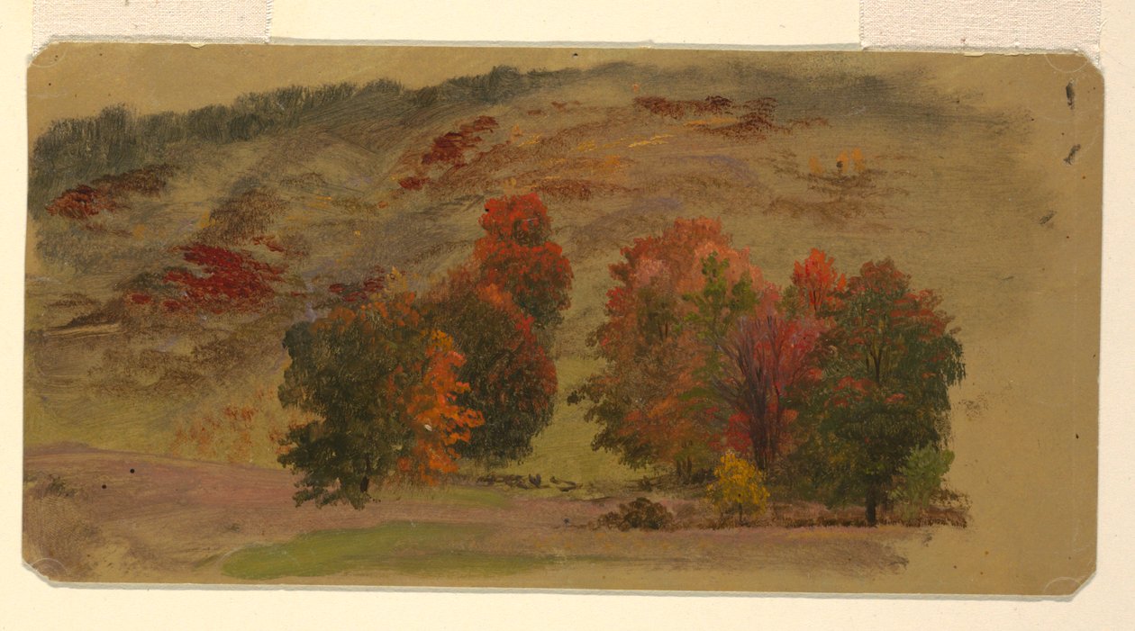 Jesienny krajobraz autorstwa Frederic Edwin Church