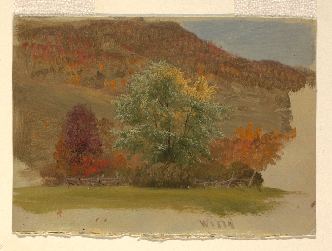 Jesienny krajobraz autorstwa Frederic Edwin Church