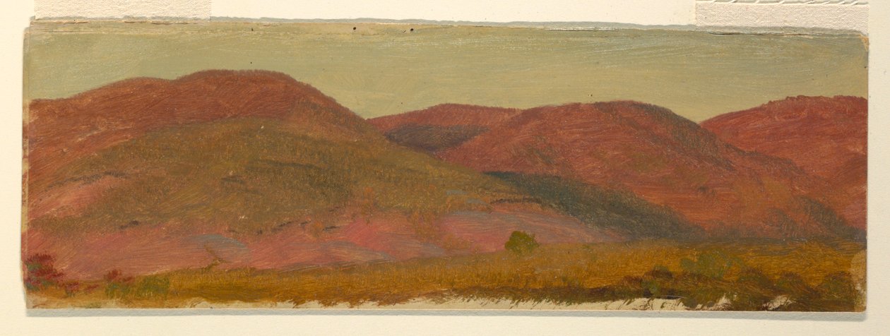 Jesienny krajobraz, dolina rzeki Hudson autorstwa Frederic Edwin Church