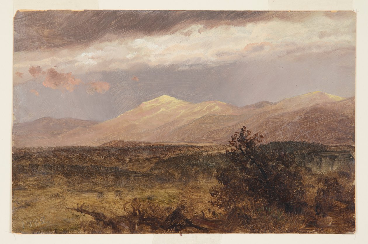 Catskills o zachodzie słońca autorstwa Frederic Edwin Church