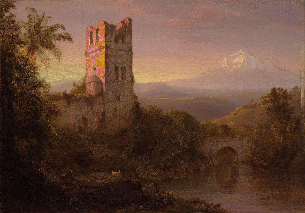 Wulkan Chimborazo autorstwa Frederic Edwin Church