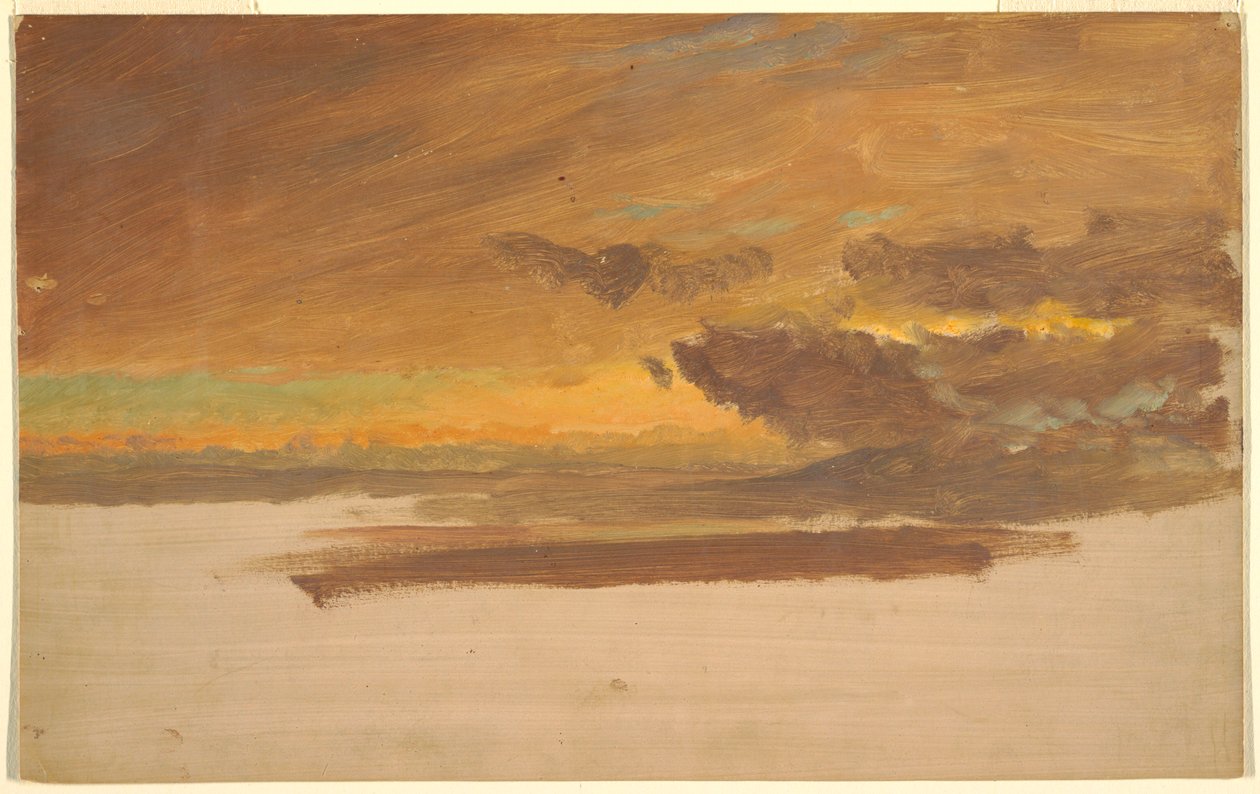 Badanie chmury autorstwa Frederic Edwin Church