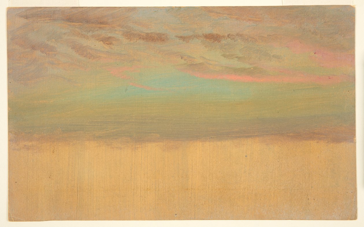 Badanie chmury autorstwa Frederic Edwin Church