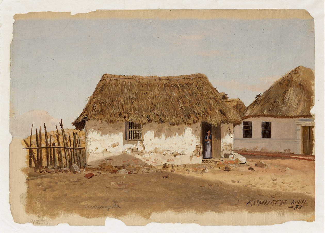 Kolumbia, Barranquilla, dwa domy autorstwa Frederic Edwin Church