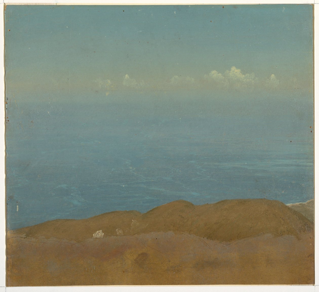 Rysunek, studium chmury, 1860-70 autorstwa Frederic Edwin Church