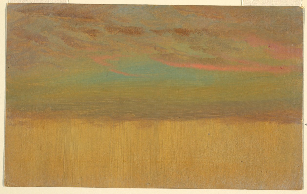 Rysunek, studium chmury, 1870-80 autorstwa Frederic Edwin Church