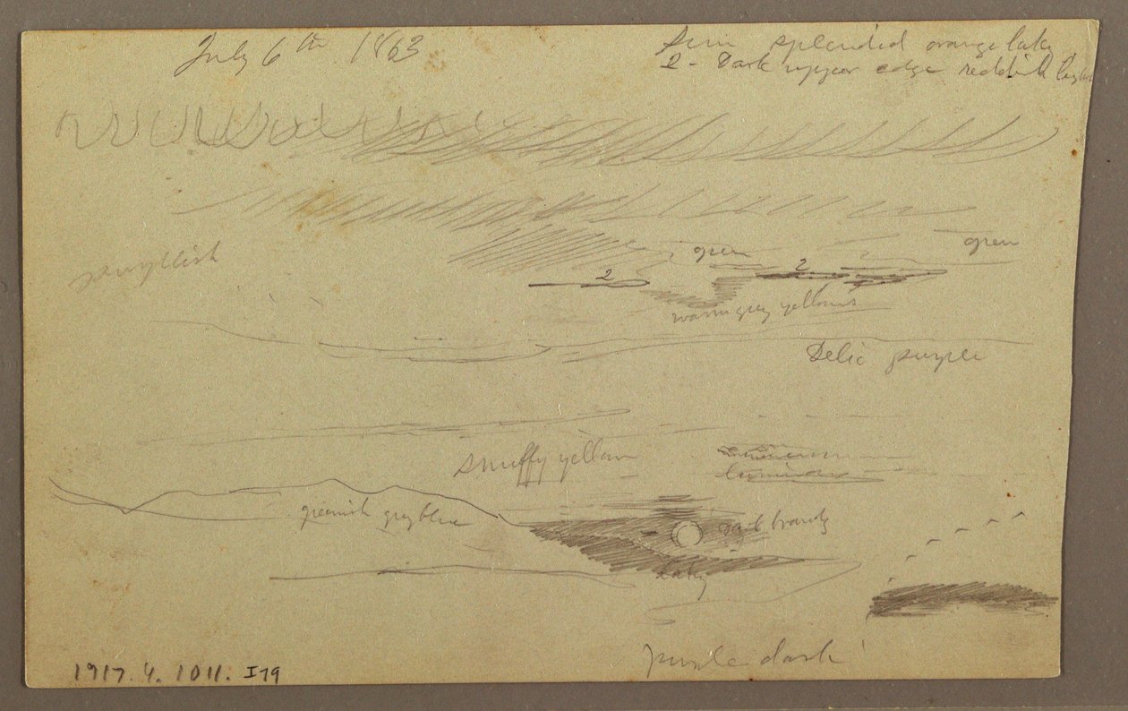 Rysunek, dolina Hudson, 1863 r. autorstwa Frederic Edwin Church
