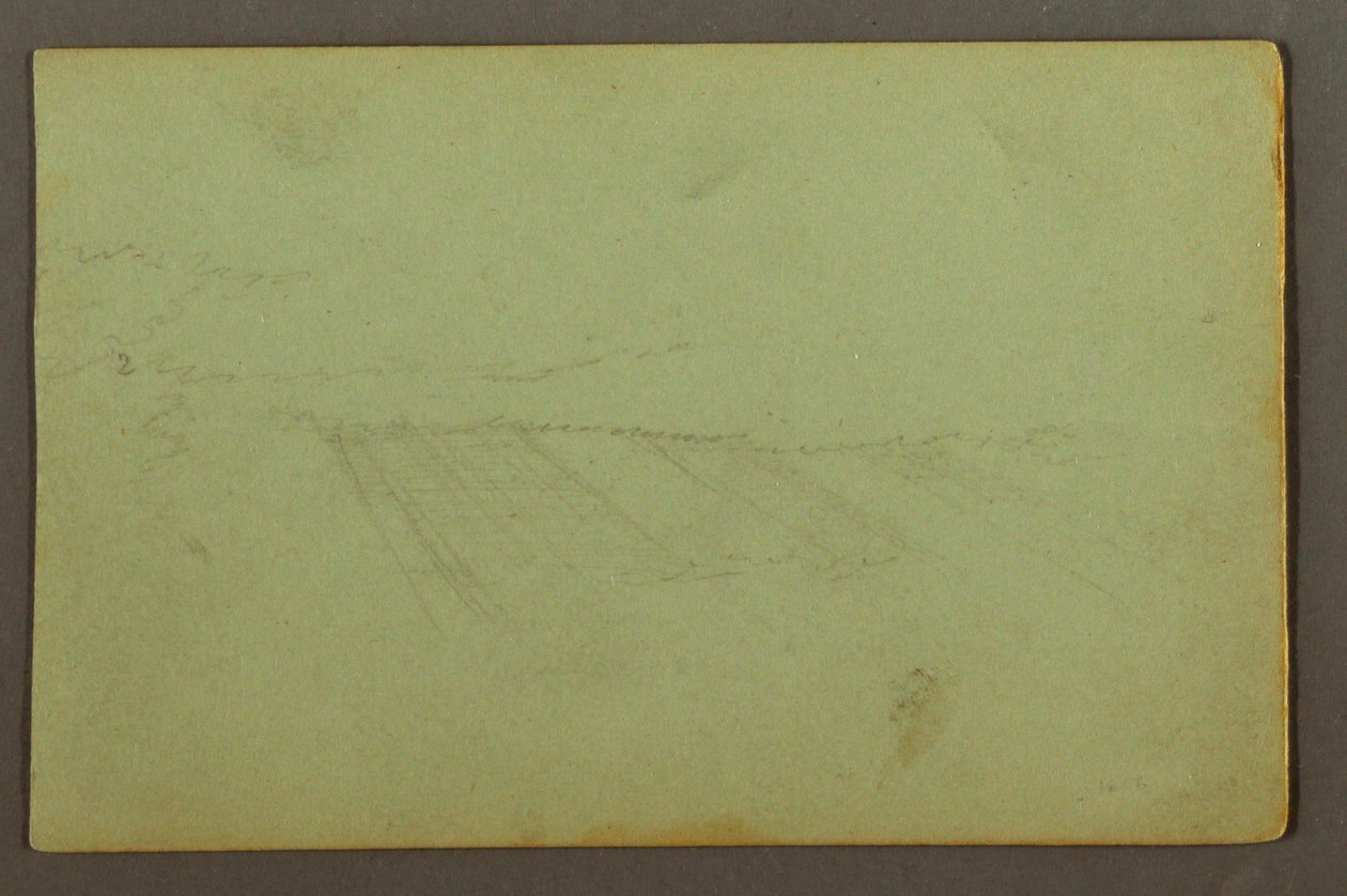Rysunek, deszcz, prawdopodobnie 1856 autorstwa Frederic Edwin Church