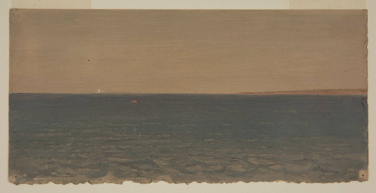 Rysunek, Pejzaż morski z górą lodową, 1859 autorstwa Frederic Edwin Church