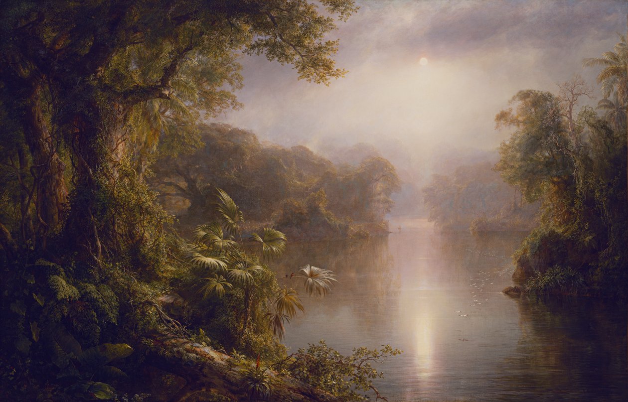 El Rio de Luz (Rzeka Światła) autorstwa Frederic Edwin Church