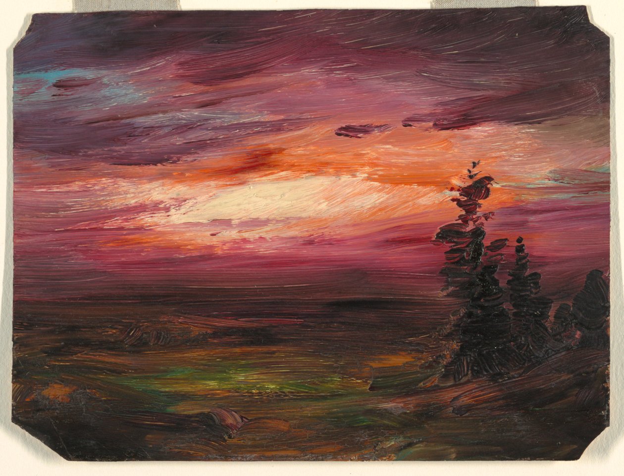Wieczorny Zmierzch autorstwa Frederic Edwin Church