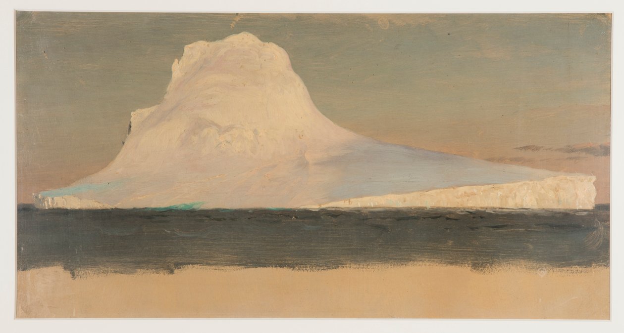 Pływająca góra lodowa, Labrador autorstwa Frederic Edwin Church