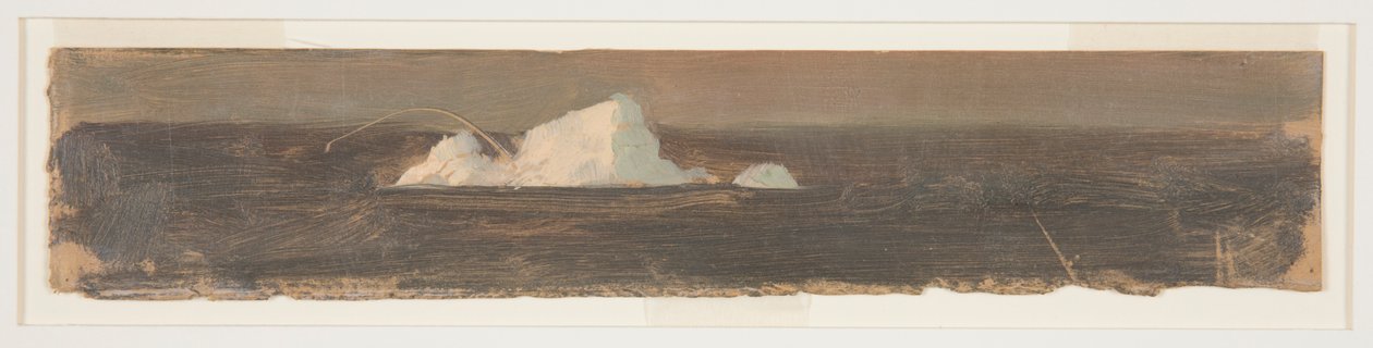 Pływające góry lodowe autorstwa Frederic Edwin Church