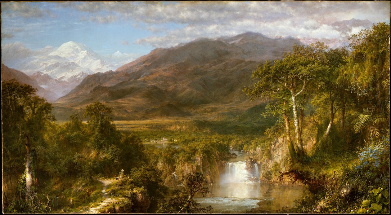 Serce Andów autorstwa Frederic Edwin Church