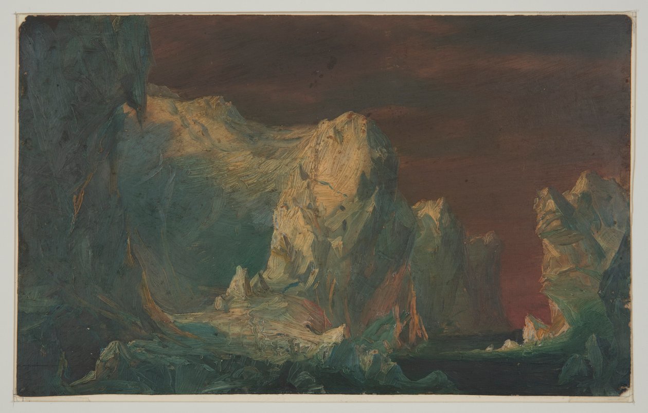 Lodowa fantazja autorstwa Frederic Edwin Church