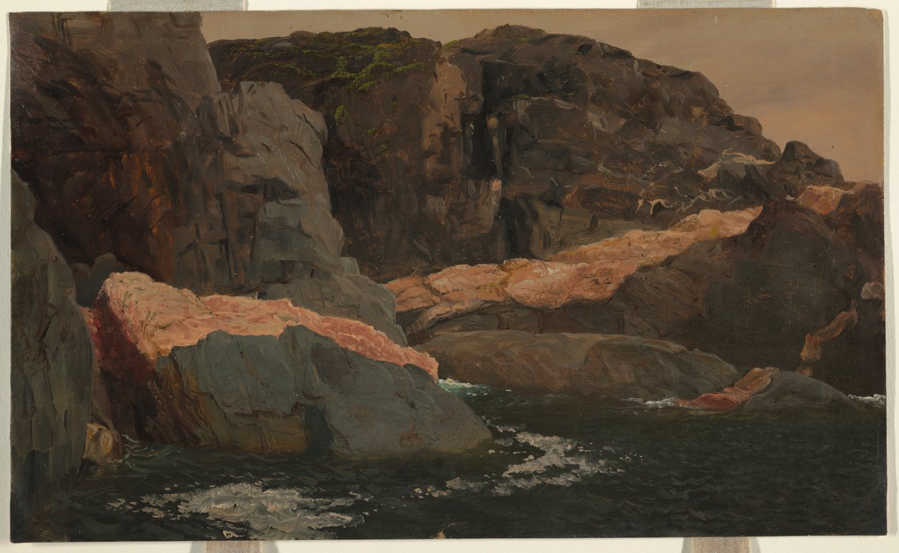 Labrador, Big Island, Battle Harbor autorstwa Frederic Edwin Church