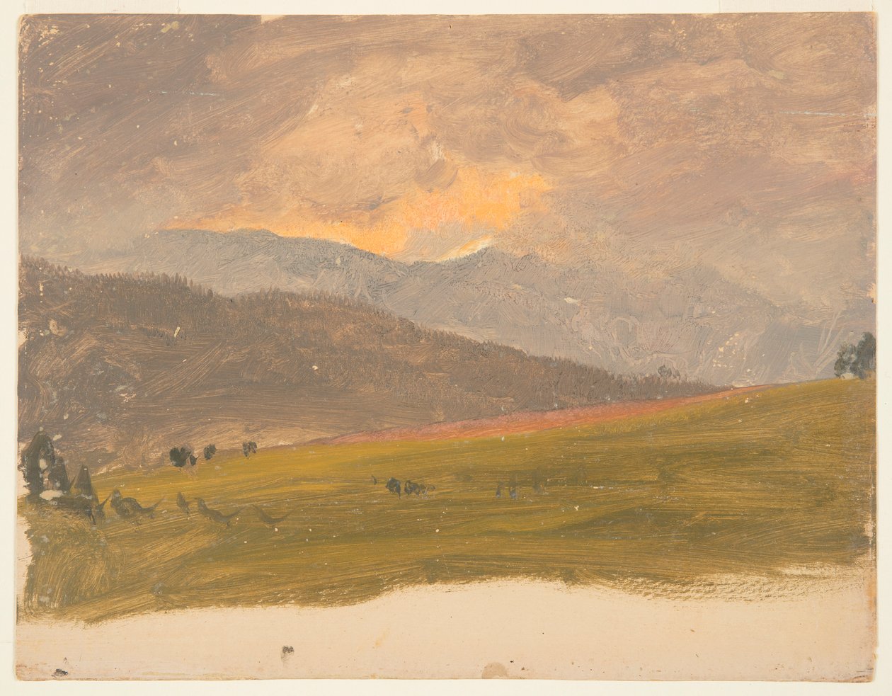 Krajobraz, Dolina Hudson autorstwa Frederic Edwin Church