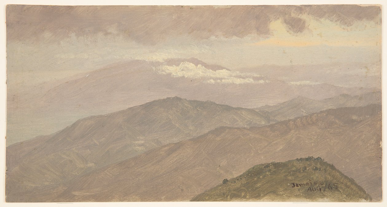Krajobraz, Jamajka autorstwa Frederic Edwin Church