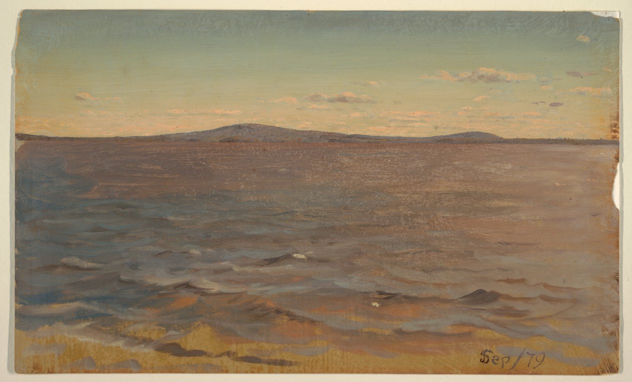 Maine, Jezioro Katahdin? autorstwa Frederic Edwin Church