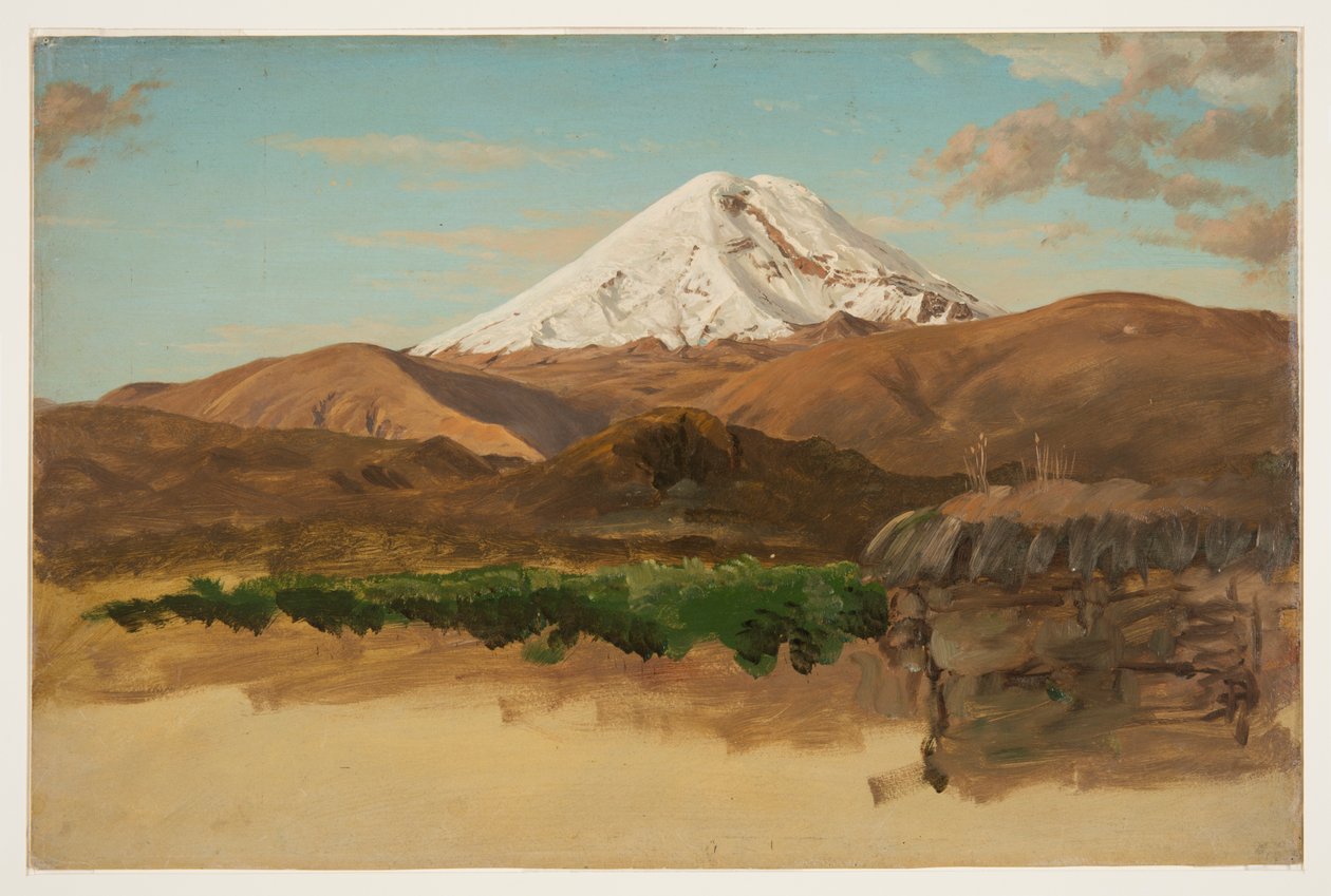 Góra Chimborazo autorstwa Frederic Edwin Church