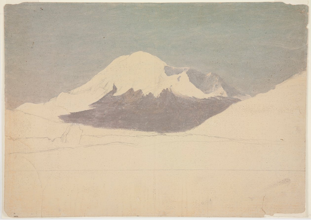 Góra Chimborazo, Ekwador autorstwa Frederic Edwin Church