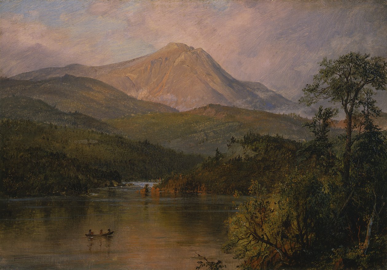 Góra Katahdin, ok.1856 autorstwa Frederic Edwin Church