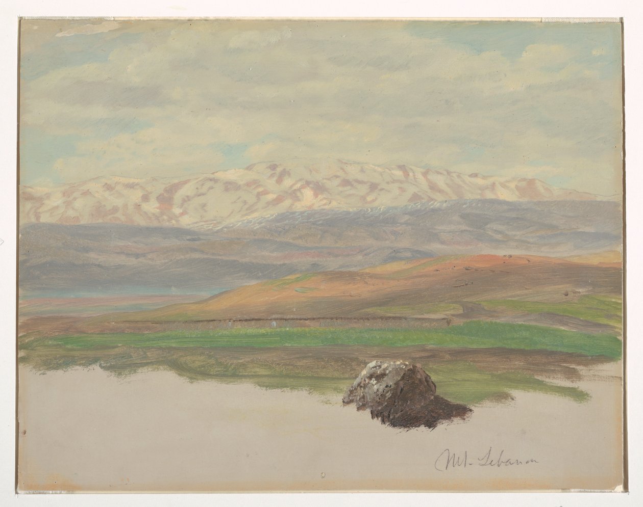 Góra Liban autorstwa Frederic Edwin Church