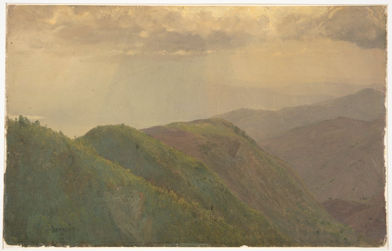 Góry na Jamajce autorstwa Frederic Edwin Church