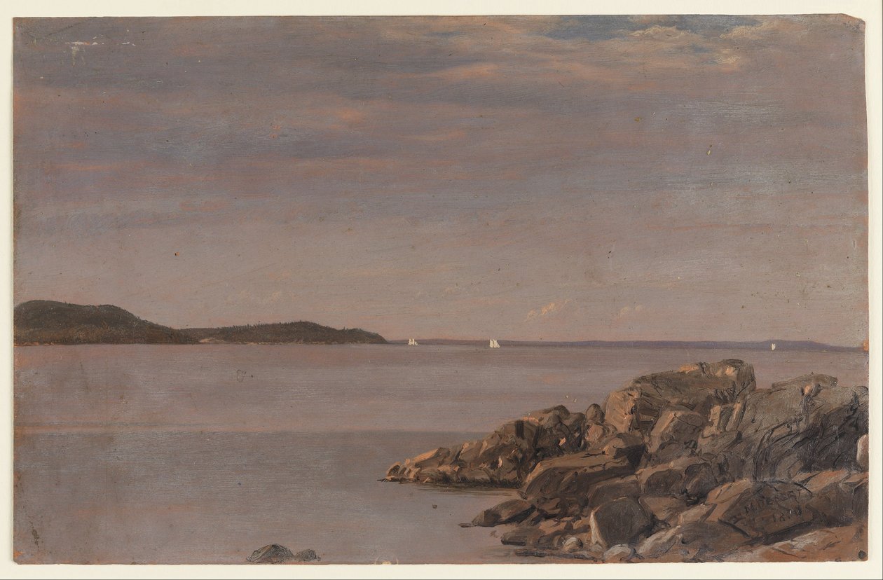 Mt. Desert Island, wybrzeże Maine autorstwa Frederic Edwin Church