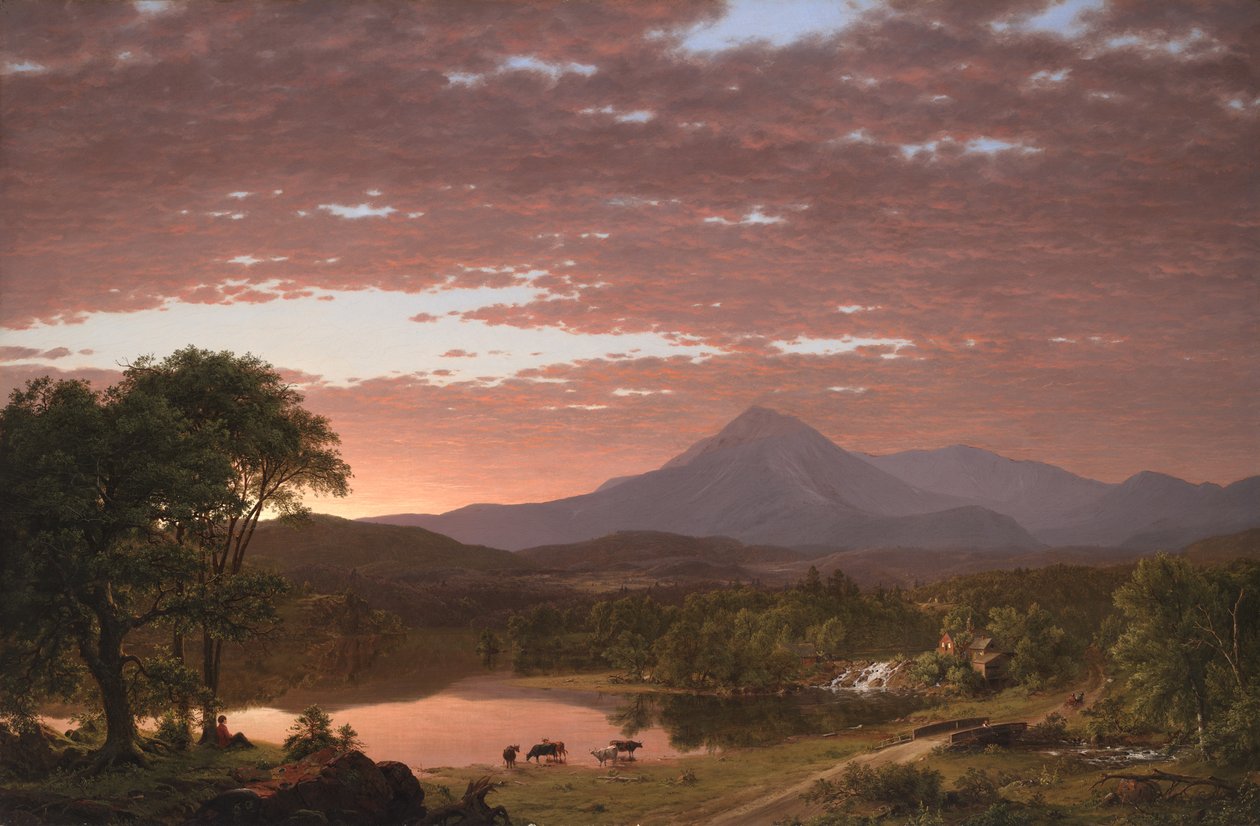 Góra Ktaadn, 1853 autorstwa Frederic Edwin Church