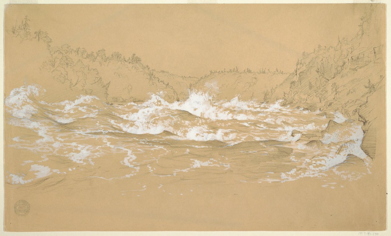 Wąwóz rzeki Niagara autorstwa Frederic Edwin Church