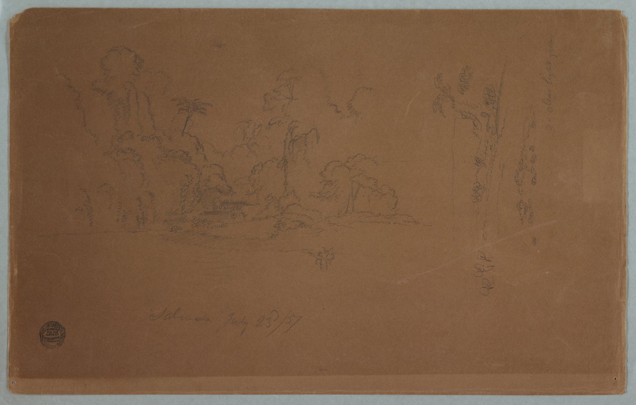 Saberreta, Ekwador autorstwa Frederic Edwin Church
