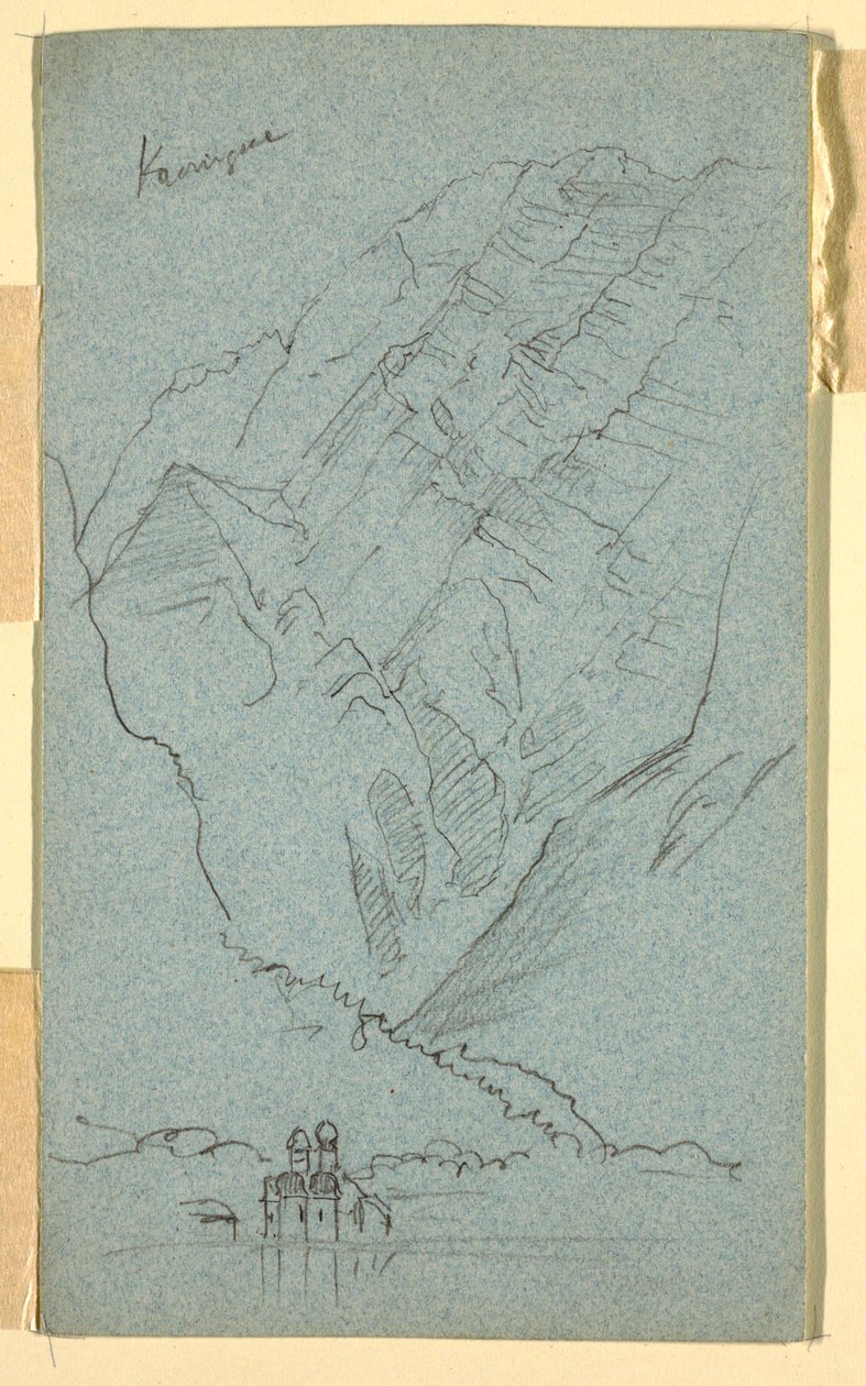Brzeg Königssee, B autorstwa Frederic Edwin Church