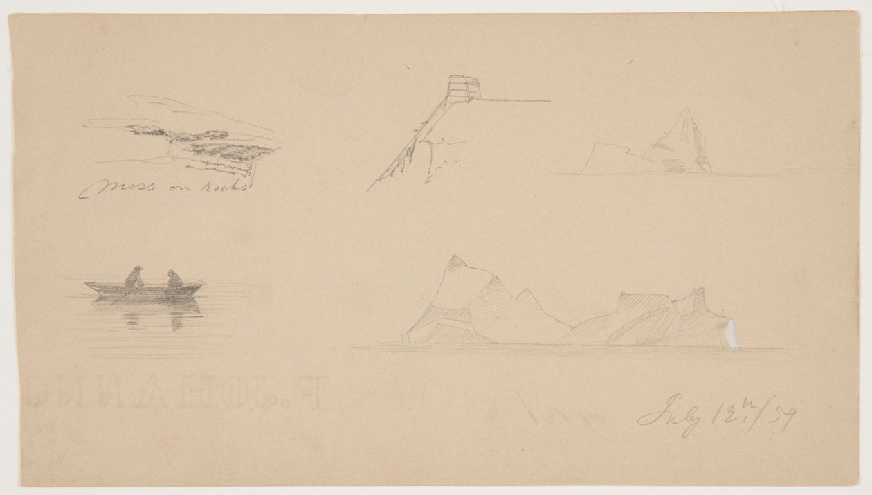 Szkice z Labradora autorstwa Frederic Edwin Church