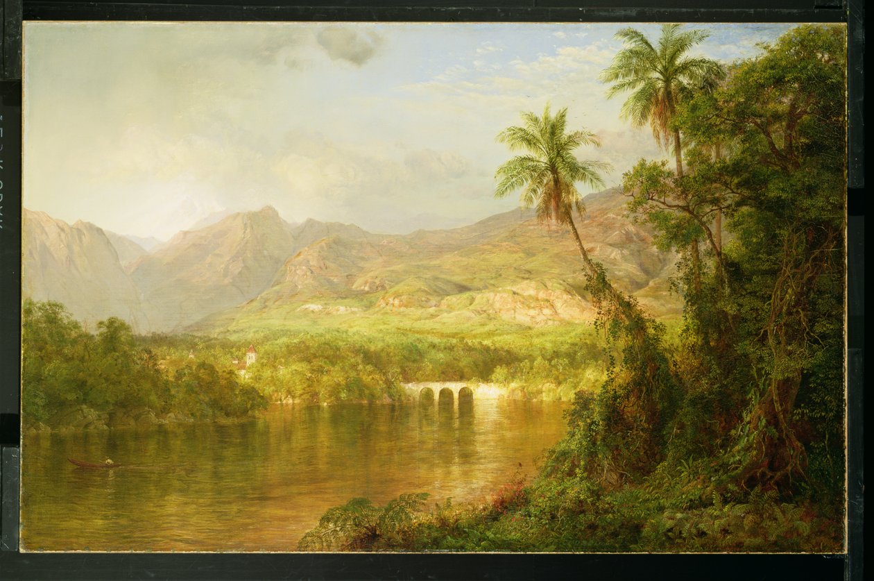 Krajobraz Ameryki Południowej autorstwa Frederic Edwin Church