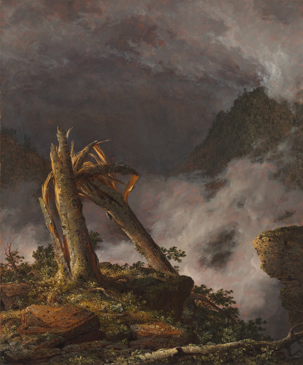 Burza w górach, 1847. autorstwa Frederic Edwin Church