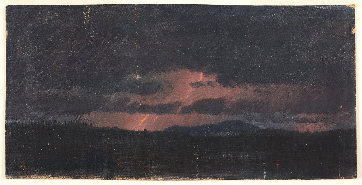 Burza nad Doliną Hudson autorstwa Frederic Edwin Church