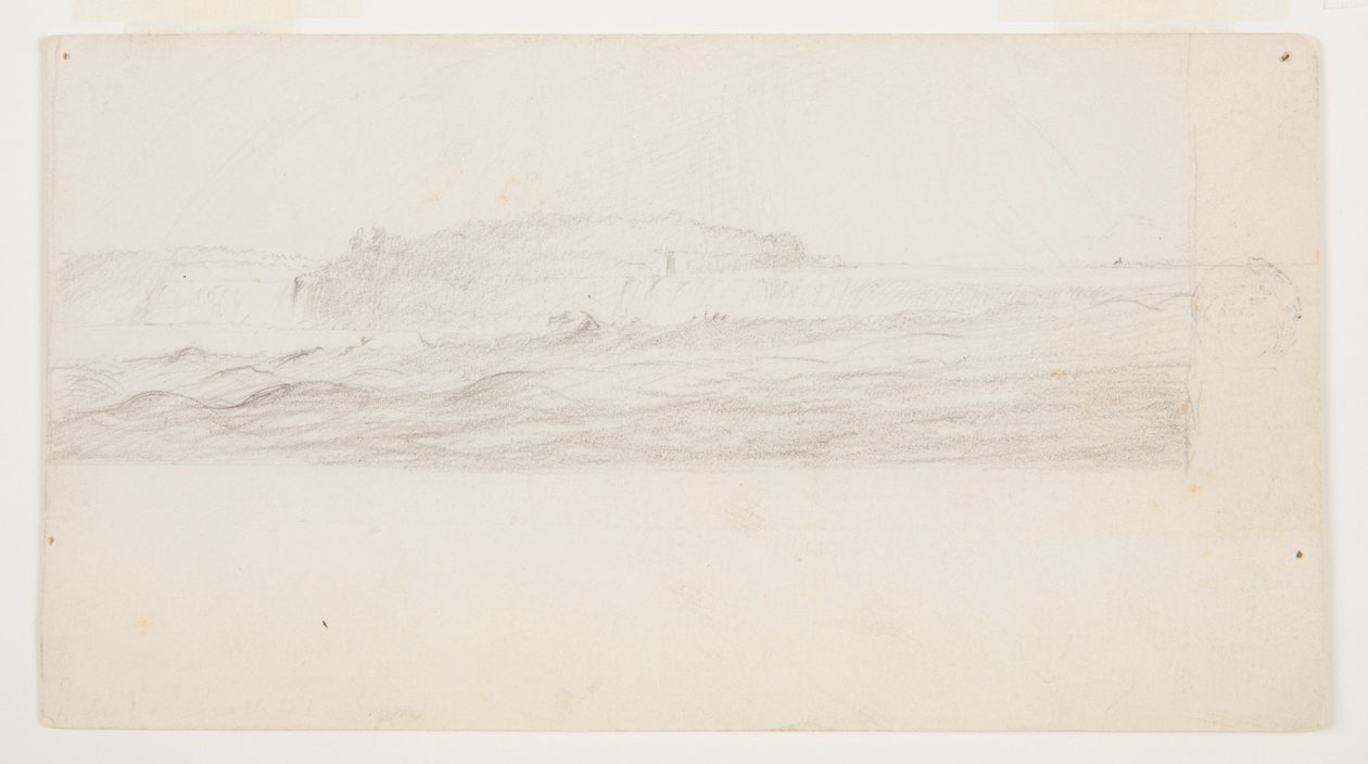 Studiuj obraz wodospadu Niagara autorstwa Frederic Edwin Church