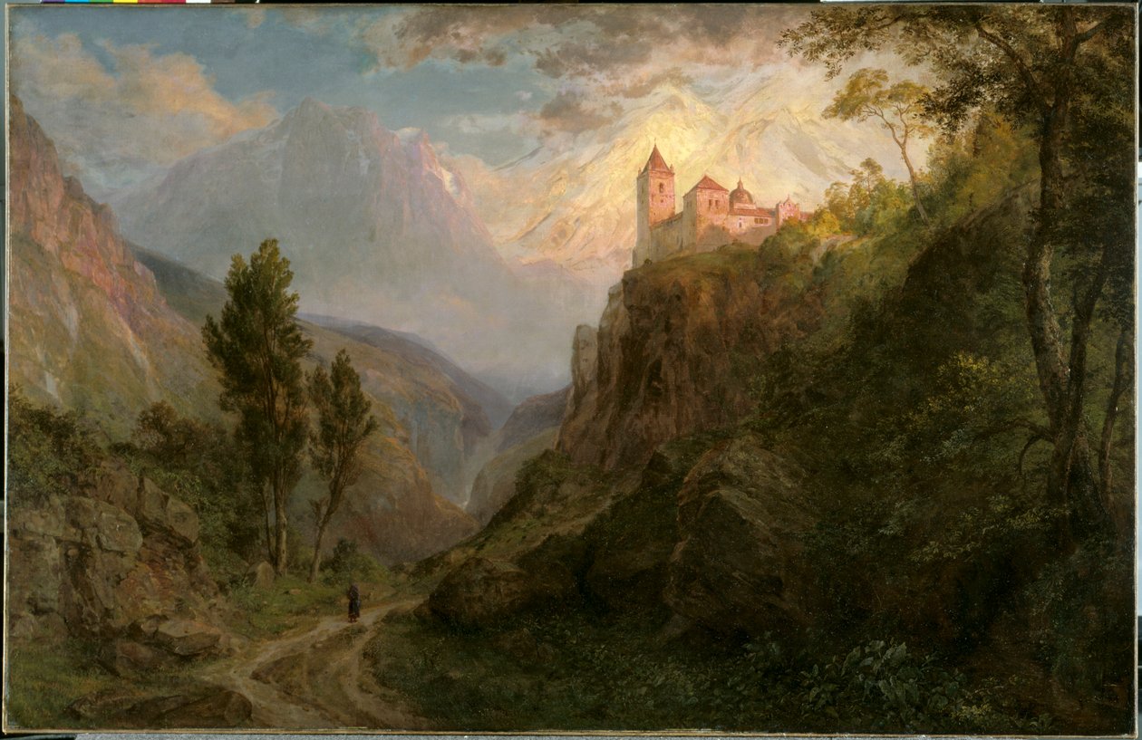 Klasztor San Pedro (Matka Boża Śnieżna) autorstwa Frederic Edwin Church