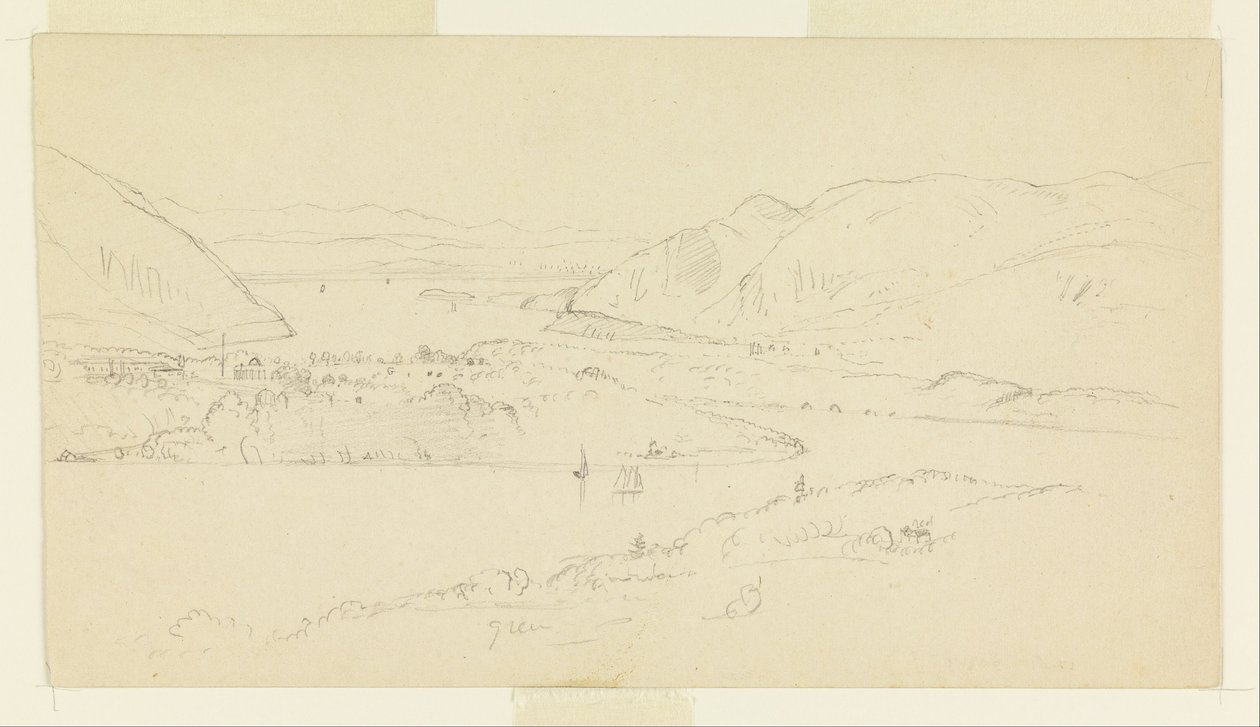 Widok na West Point z Castle Rock autorstwa Frederic Edwin Church