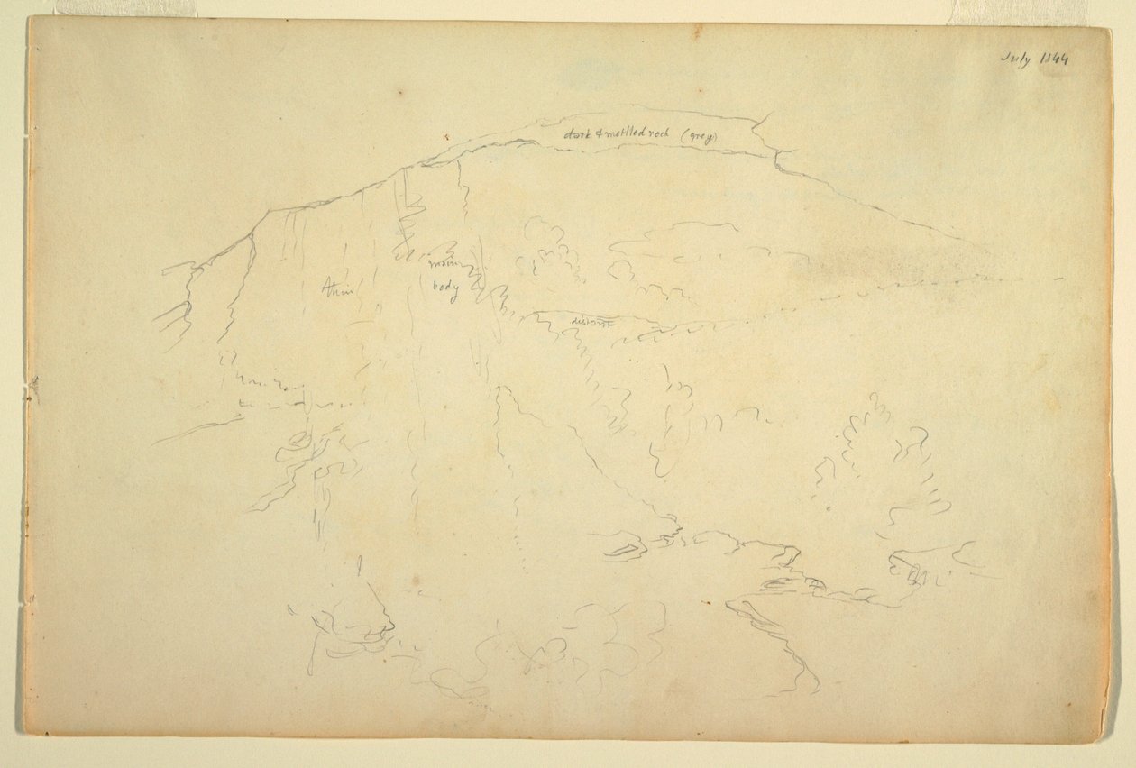 Zalesione wzgórze, góry Catskill autorstwa Frederic Edwin Church
