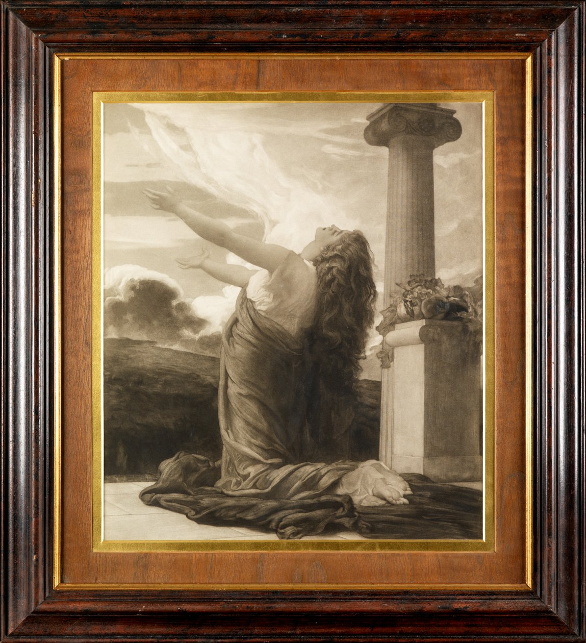 Clytie (fotograwiura) autorstwa Frederic Leighton