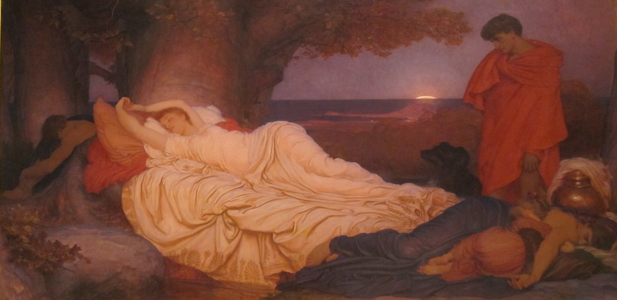 Cymon i Ifigenia autorstwa Frederic Leighton