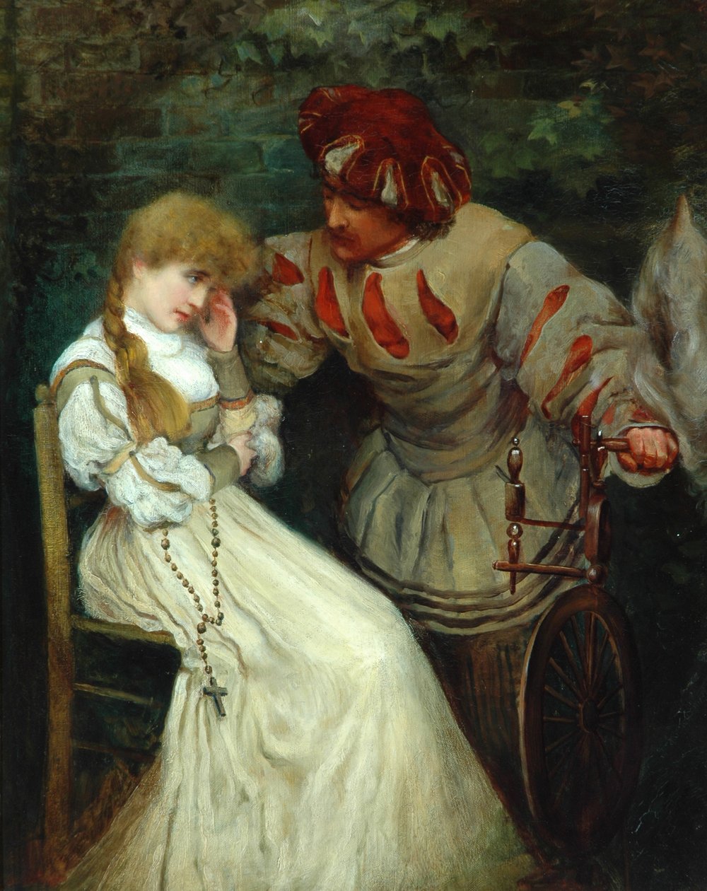 Faust i Małgorzata, 1855-93 autorstwa Frederic Leighton