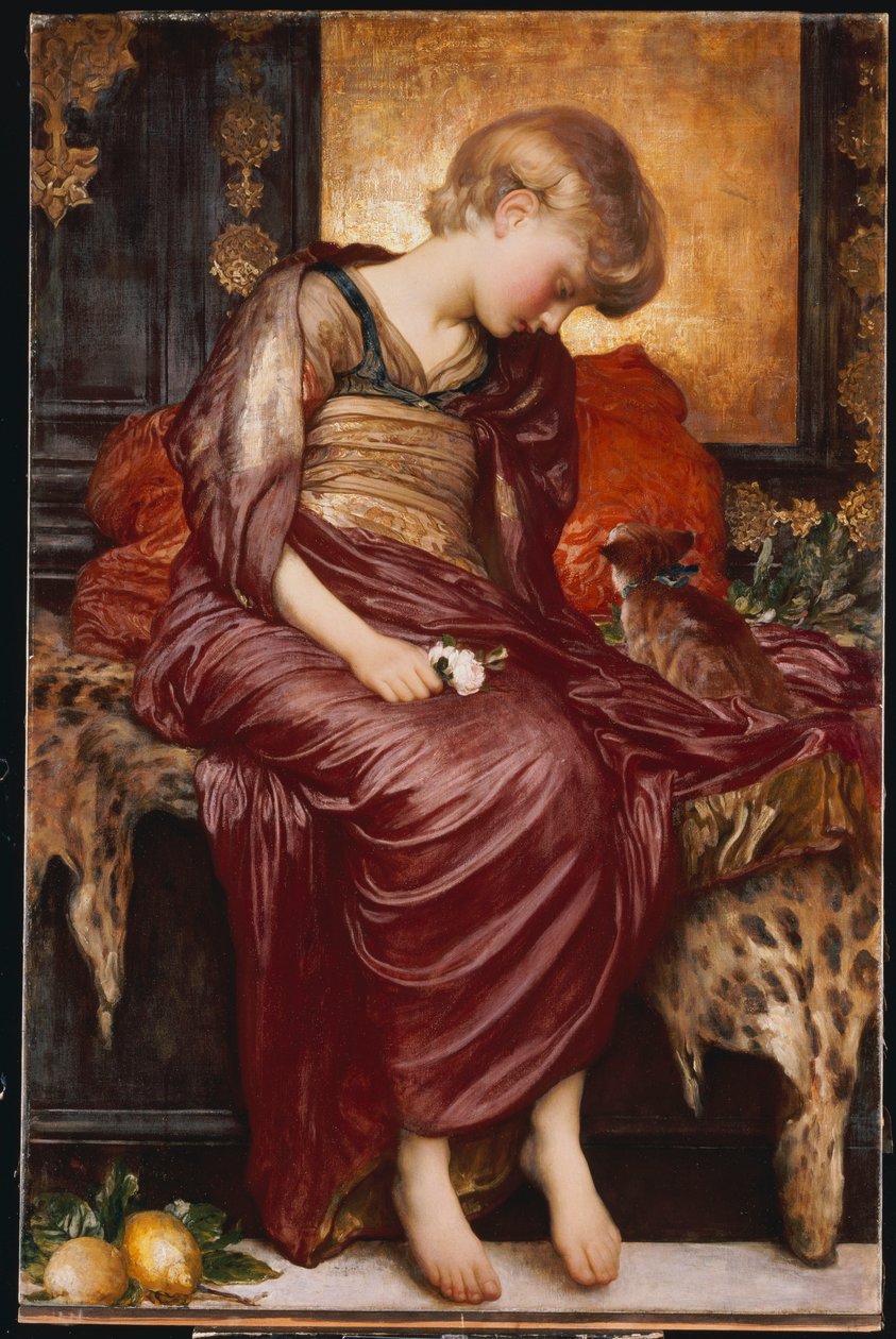 Kocięta autorstwa Frederic Leighton
