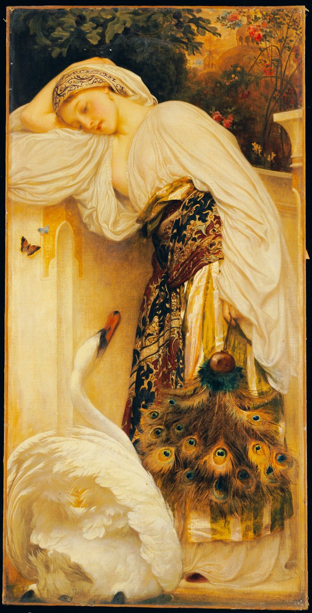 Odaliska autorstwa Frederic Leighton