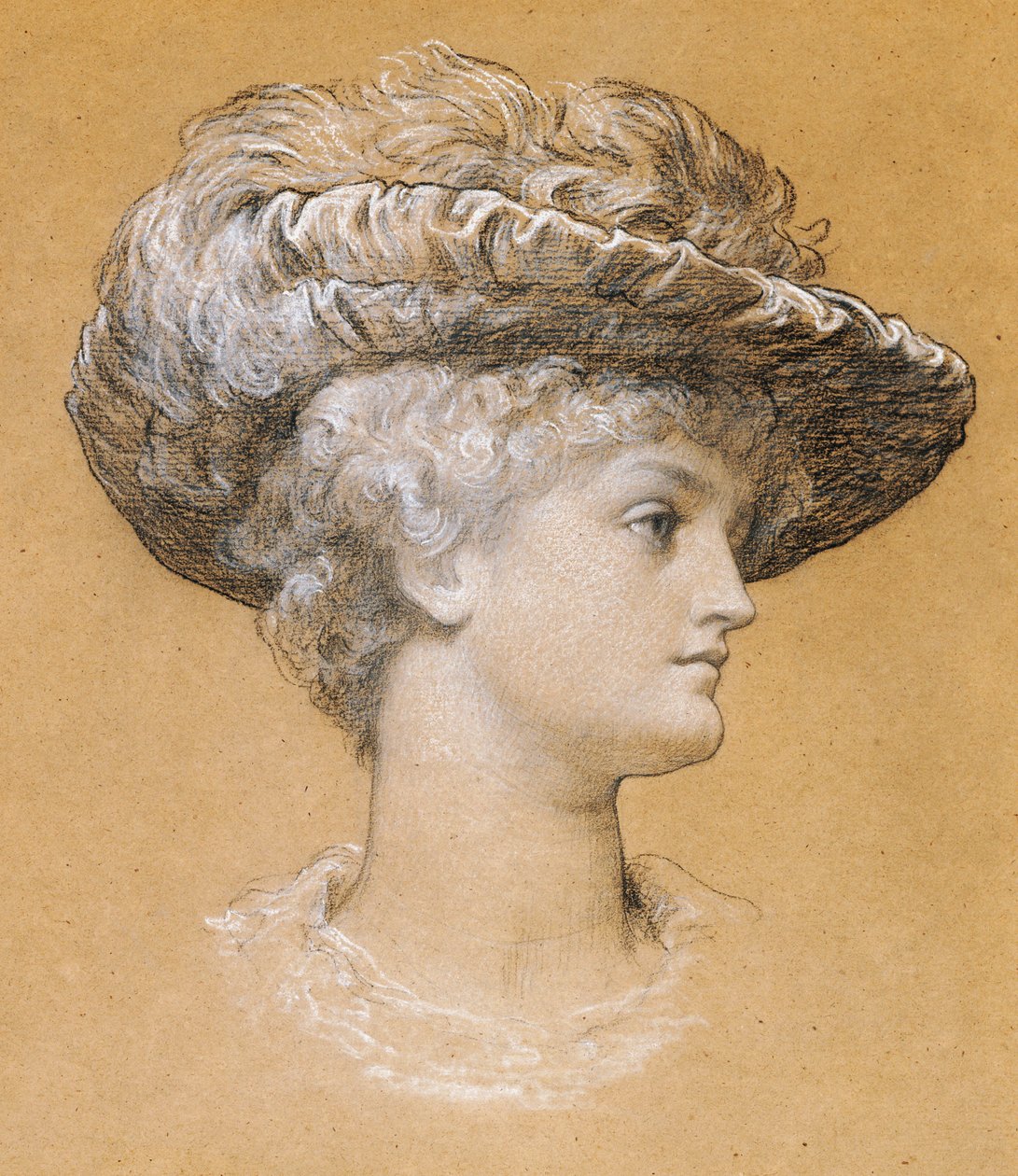 Portret Doroty Dene, 1884 autorstwa Frederic Leighton