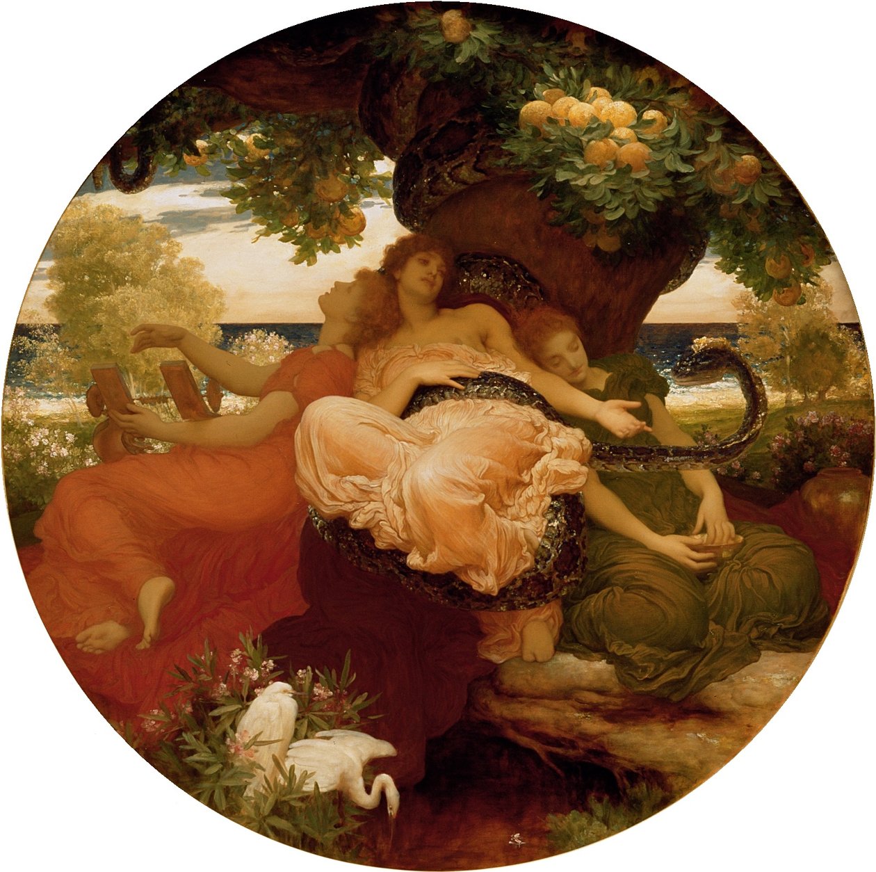 Ogród Hesperyd autorstwa Frederic Leighton