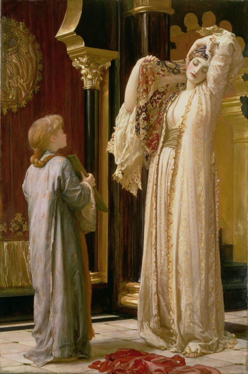 Światło haremu, ok.1880 autorstwa Frederic Leighton
