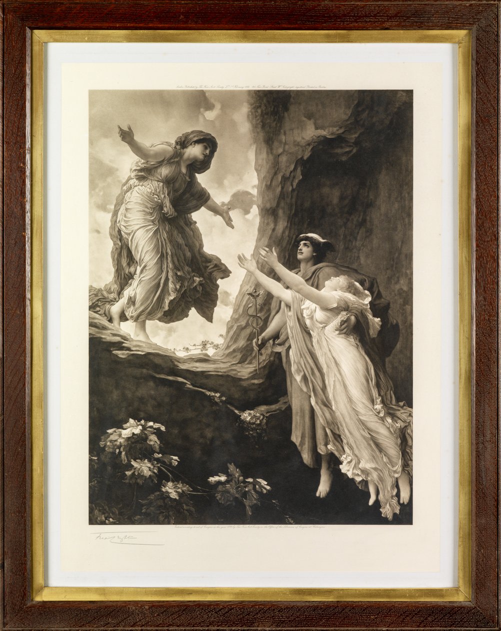 Powrót Persefony (fotograwiura) autorstwa Frederic Leighton